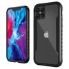 iPhone 13 Pro Max átlátszó TPU Shield tok alumínium kerettel feket- 7 kép