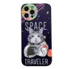 iPhone 13 Pro Max Cartoon Space TPU tok sötétkék Alphajack- 1 kép