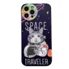 iPhone 13 Pro Max Cartoon Space TPU tok sötétkék Alphajack- 1 kép