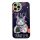 iPhone 13 Pro Max Cartoon Space TPU tok sötétkék Alphajack- 1 kép