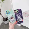 iPhone 13 Pro Max Cartoon Space TPU tok sötétkék Alphajack- 3 kép