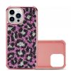 iPhone 13 Pro Max Diamond leopárd tok mintával rózsaszín színben - 3 kép