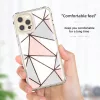 iPhone 13 Pro Max TPU szilikon tok geometriai mintával Alphajack (EPO- 4 kép