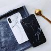 iPhone 13 Pro Max IMD márvány mintás tok fekete Alphajack- 2 kép