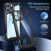 iPhone 13 Pro Max ütésálló TPU+alumínium tok fekete kerettel Alph- 5 kép