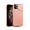 iPhone 13 Pro Max TPU tok kameralencse védővel rózsaszín Alphajack