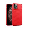 iPhone 13 Pro Max TPU tok kameralencse védővel piros Alphajack- 1 kép