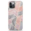 iPhone 13 Pro Max TPU szilikon tok márvány mintával rózsaszín Alp- 2 kép