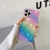 iPhone 13 Pro Max TPU tok színes mintával Alphajack (P1) szivárván- 6 kép