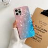iPhone 13 Pro Max TPU tok színes mintával Alphajack (P2) kék-rózsa- 3 kép