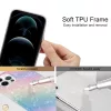 iPhone 13 Pro Max TPU tok színes mintával Alphajack (P4) sárga-róz- 7 kép