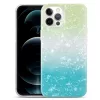 iPhone 13 Pro Max TPU tok színes mintával Alphajack (P5) zöld