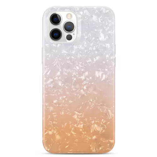 iPhone 13 Pro Max TPU tok színes mintával Alphajack (P6) narancssár- 2 kép