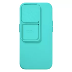 iPhone 14 Camshield Soft tok mentazöld Alphajack- 2 kép