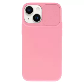 iPhone 14 Camshield Soft tok világos rózsaszín Alphajack- 1 kép