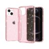 iPhone 14 glitter tok rózsaszín Alphajack- 3 kép