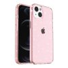 iPhone 14 glitter tok rózsaszín Alphajack- 7 kép