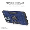 iPhone 14 Ring Armor Case Kickstand tok kihajtható mágneses támassz- 2 kép