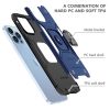 iPhone 14 Ring Armor Case Kickstand tok kihajtható mágneses támassz- 3 kép