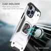 iPhone 14 Ring Armor Case Kickstand tok kihajtható mágneses támassz- 3 kép