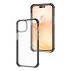 iPhone 14 átlátszó TPU tok fekete kerettel Alphajack- 6 kép