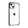 iPhone 14 átlátszó TPU tok fekete kerettel Alphajack- 8 kép