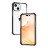 iPhone 14 átlátszó TPU tok fekete kerettel Alphajack- 9 kép