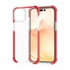 iPhone 14 átlátszó TPU tok piros kerettel Alphajack- 5 kép