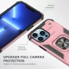 iPhone 14 Plus Ring Armor Case Kickstand tok kihajtható mágneses tá- 3 kép