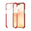 iPhone 14 Plus átlátszó TPU tok piros kerettel Alphajack- 5 kép