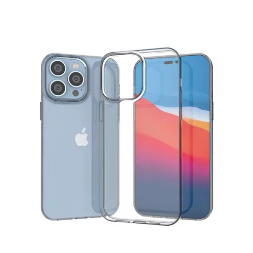 iPhone 14 Plus átlátszó TPU tok Alphajack- 3 kép