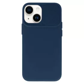 iPhone 14 Plus Camshield Soft tok sötétkék Alphajack- 1 kép