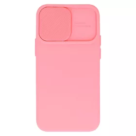 iPhone 14 Plus Camshield Soft tok világos rózsaszín Alphajack- 2 kép