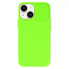 iPhone 14 Plus Camshield Soft tok lime zöld Alphajack- 1 kép