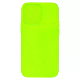 iPhone 14 Plus Camshield Soft tok lime zöld Alphajack- 2 kép