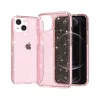 iPhone 14 Plus glitter tok rózsaszín Alphajack- 3 kép