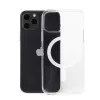 iPhone 14 Plus MagSafe kompatibilis átlátszó TPU tok Alphajack- 3 kép