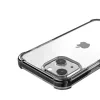 iPhone 14 Plus átlátszó TPU tok fekete kerettel Alphajack- 5 kép