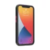 iPhone 14 Plus átlátszó TPU tok edzett üveg hátlappal, fekete ker- 8 kép
