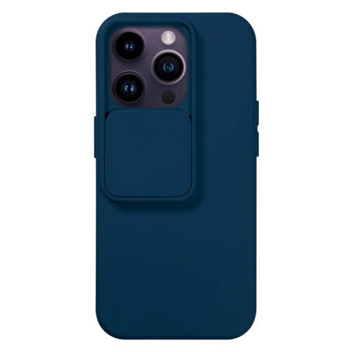 iPhone 14 Pro Camshield Soft tok sötétkék Alphajack- 1 kép