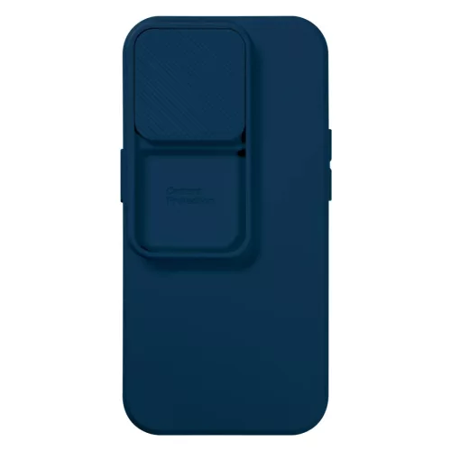 iPhone 14 Pro Camshield Soft tok sötétkék Alphajack- 2 kép