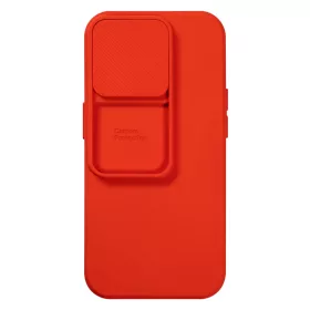 iPhone 14 Pro Camshield Soft tok piros Alphajack- 2 kép