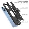 iPhone 14 Pro Ring Armor Case Kickstand tok kihajtható mágneses tám- 7 kép