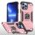 iPhone 14 Pro Ring Armor Case Kickstand tok kihajtható mágneses tám- 1 kép
