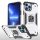 iPhone 14 Pro Ring Armor Case Kickstand tok kihajtható mágneses tám- 1 kép