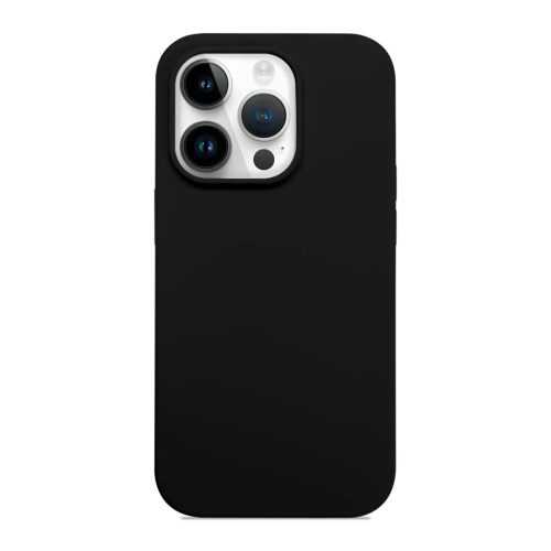 iPhone 14 Pro rugalmas puha szilikontok fekete Alphajack- 1 kép