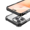 iPhone 14 Pro átlátszó TPU tok fekete kerettel Alphajack- 4 kép