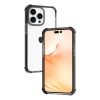 iPhone 14 Pro átlátszó TPU tok fekete kerettel Alphajack- 5 kép