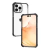 iPhone 14 Pro átlátszó TPU tok fekete kerettel Alphajack- 5 kép
