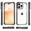 iPhone 14 Pro átlátszó TPU tok fekete kerettel Alphajack- 7 kép